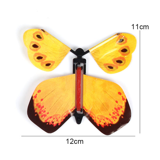 flying butterflies surprise card