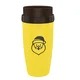 French Lidless Twist Cup Creative Plastic Insulated Mug