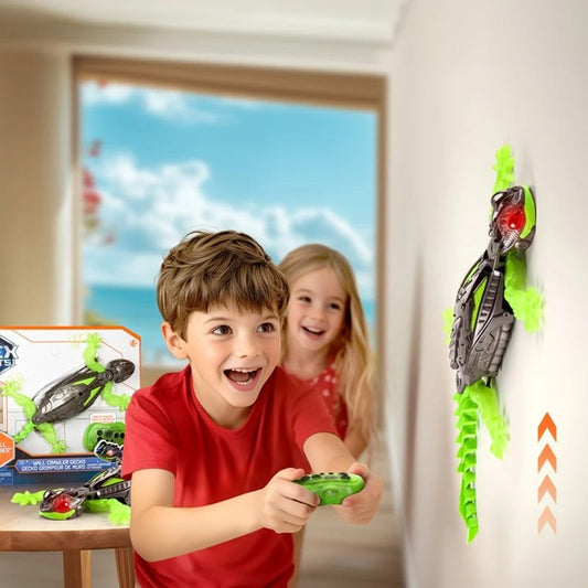 Wall Crawler Gecko, Rechargeable Remote Control Robot Kids Toys