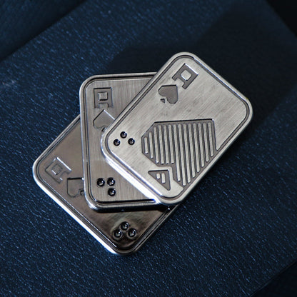 AAA Skull Push Slider Stress Relief Toy Anti Stress Decompress Magnetic