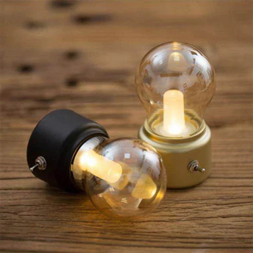 Vintage Chargeable Led Mini Bed Lamps