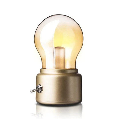 Vintage Chargeable Led Mini Bed Lamps