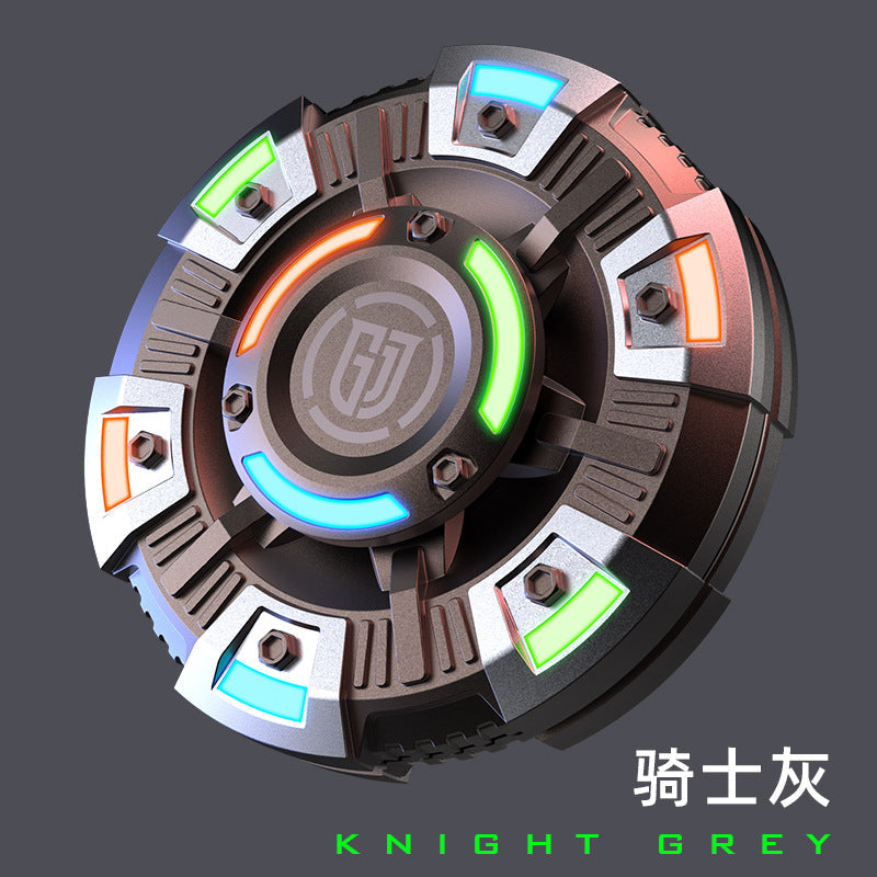 ADJUDICATION 2in1 EDC Metal Pushing Card Hand Spinner Papa Coin