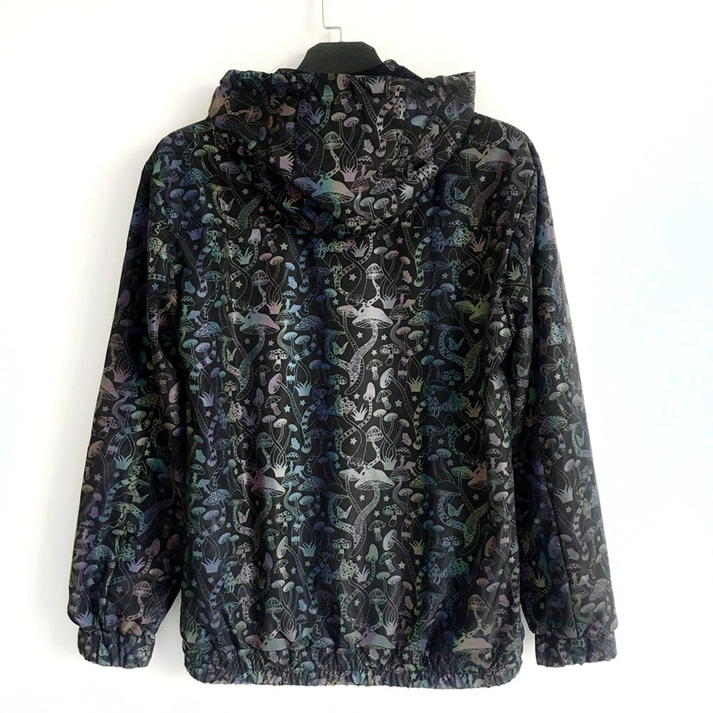Geometric Reflective “Mushroom Pattern” Jacket