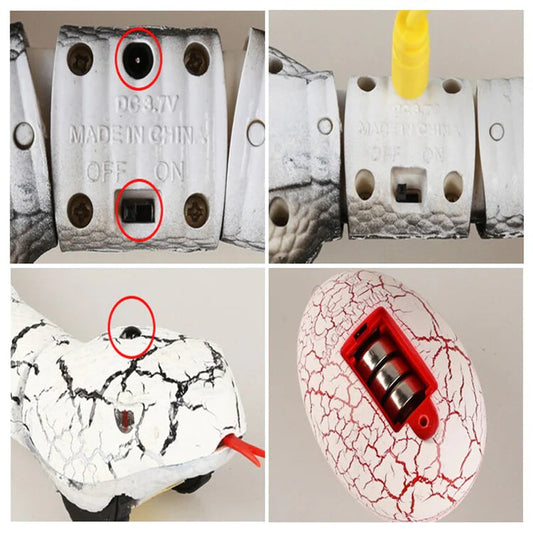 Remote Control Simulation Snake.