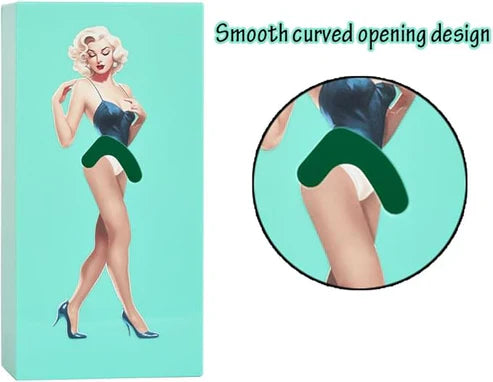 Puffy Skirt Girl Face Tissue Box