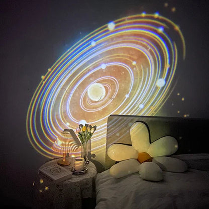Firework Night Light Projector