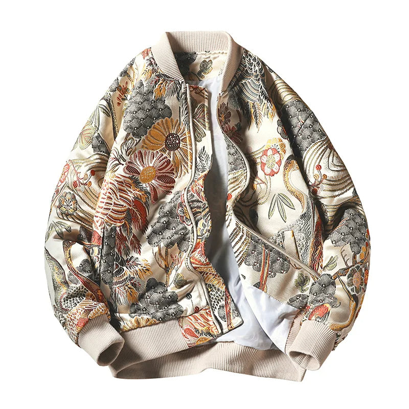 Embroidery Bomber Jackets