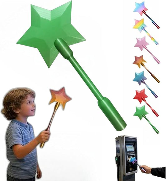 3D Printed Wand Tap To Pay Portable Cute Star Magic Wand