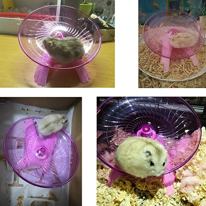 Hamster Flying Saucer Silent Running Exercise Wheel