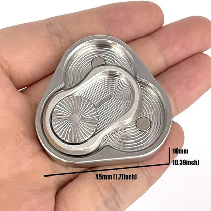 Triangular Rotation Push Magnetic Slider