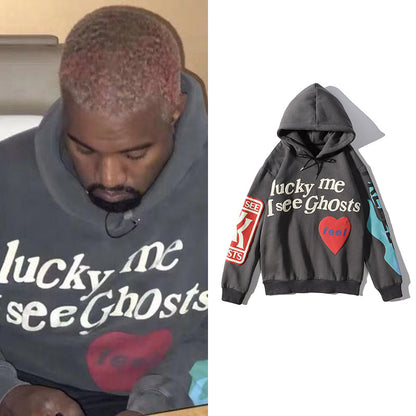 Kanye West Pullover Flannel Hoodies