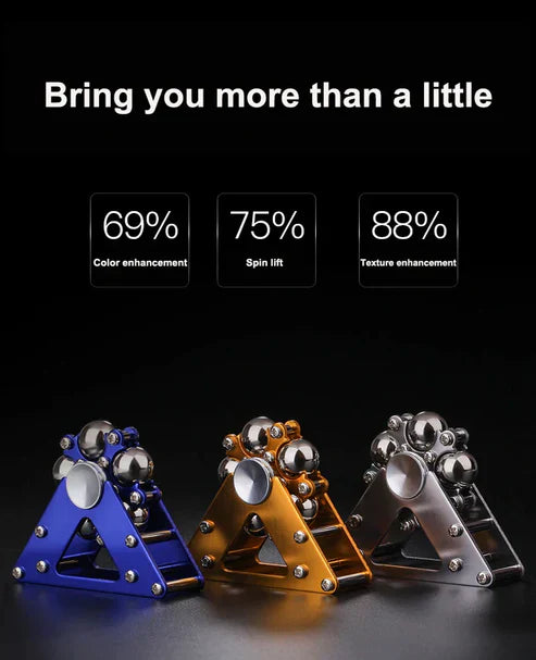 Double Pendulum Gyroscope Stress Reliever Fidget Spinner