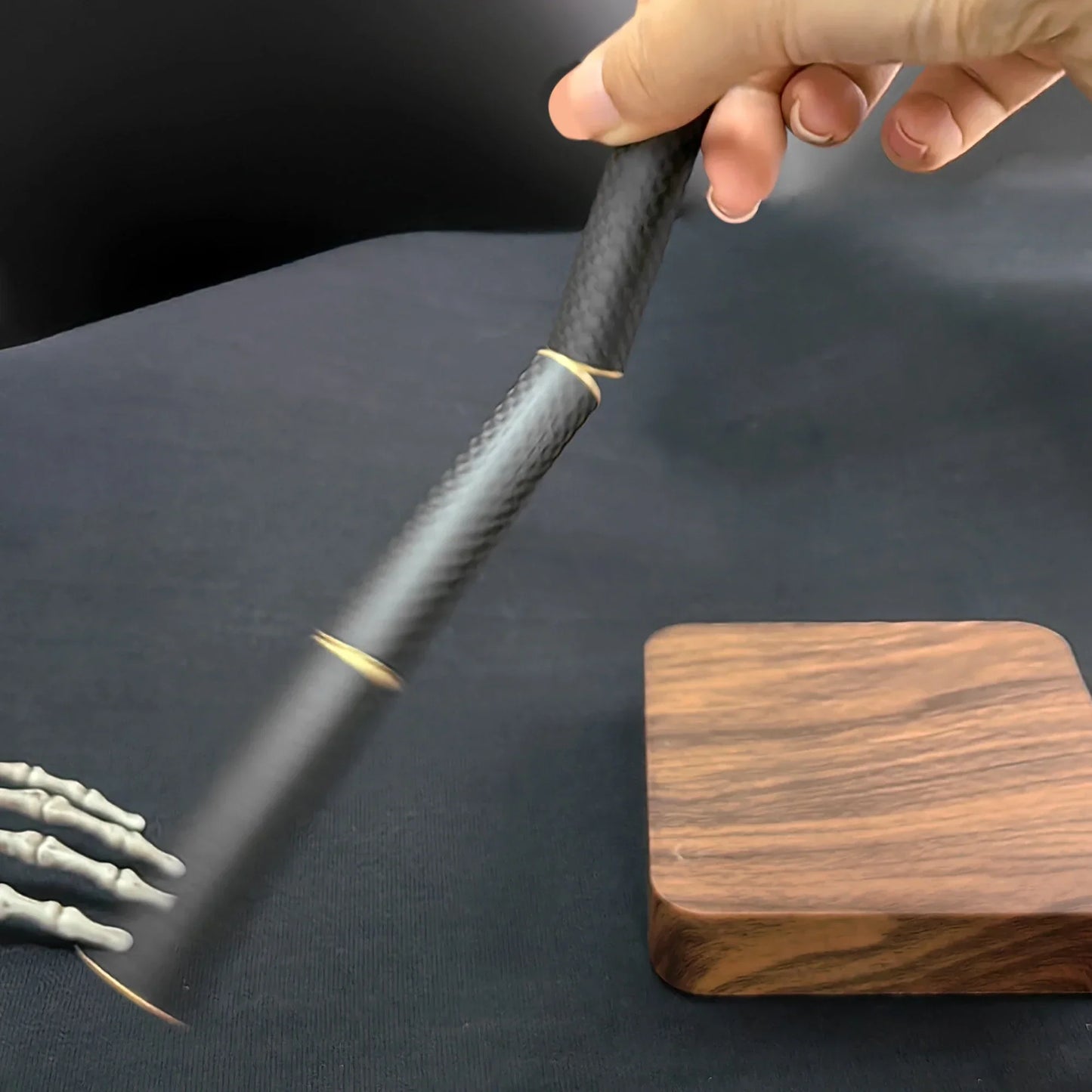 EDC Fidget Toys Magnetic Metal Carbon Fiber