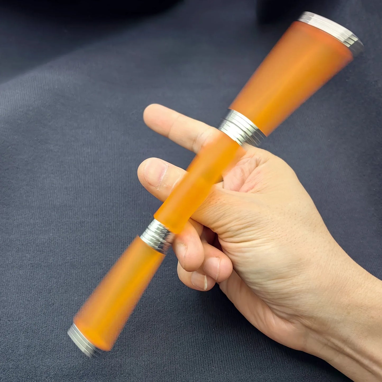 EDC Fidget Toys Magnetic Metal Carbon Fiber