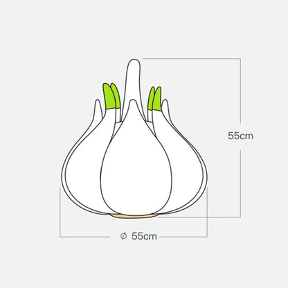 Funny Garlic Cat Bed Mat Soft Warm Pet Cat House