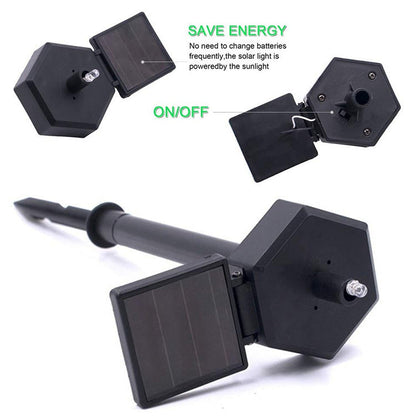 Snowman Christmas Decoration Waterproof Solar Led Light