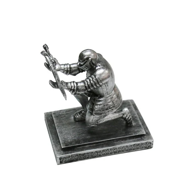 Knight Pen Holder Executive Soldier Figurine Pencil Stand