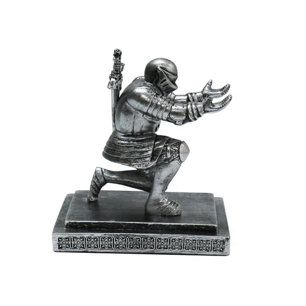 Knight Pen Holder Executive Soldier Figurine Pencil Stand