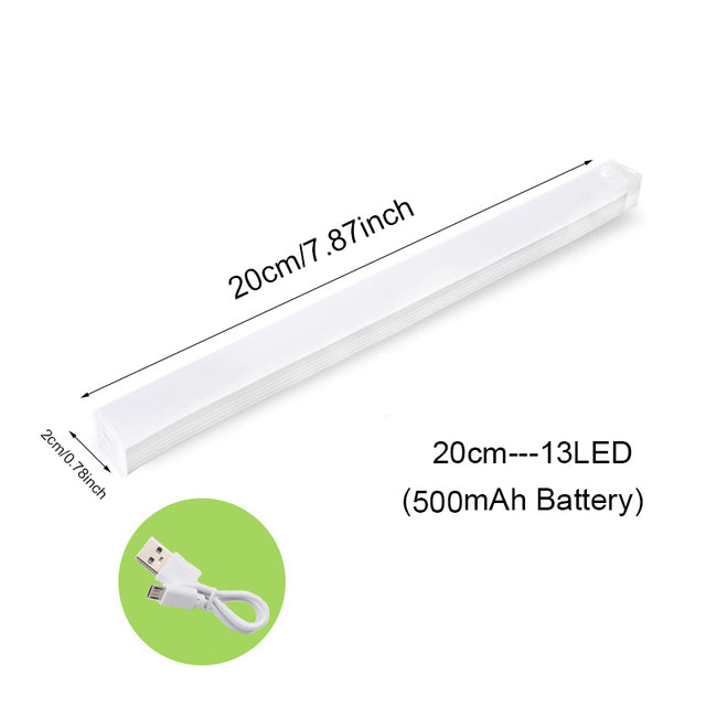 USB Rechargeable Motion Sensor Closet Light Kitchen Bedroom Lighting Wall Lamp