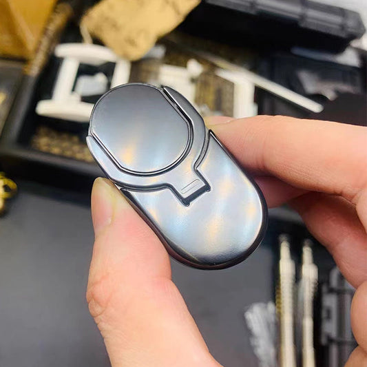 Cool Fidget Slider EDC Decompression Metal Toys Push Slider Magnetic Decompression