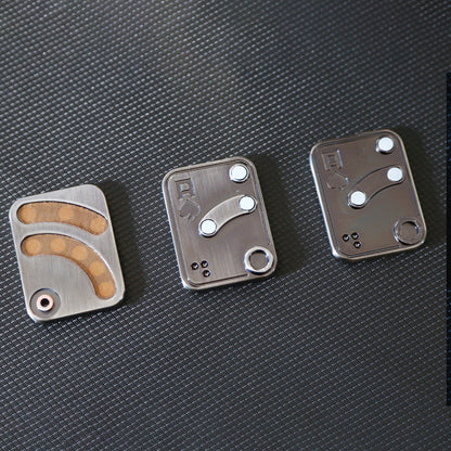 AAA Skull Push Slider Stress Relief Toy Anti Stress Decompress Magnetic