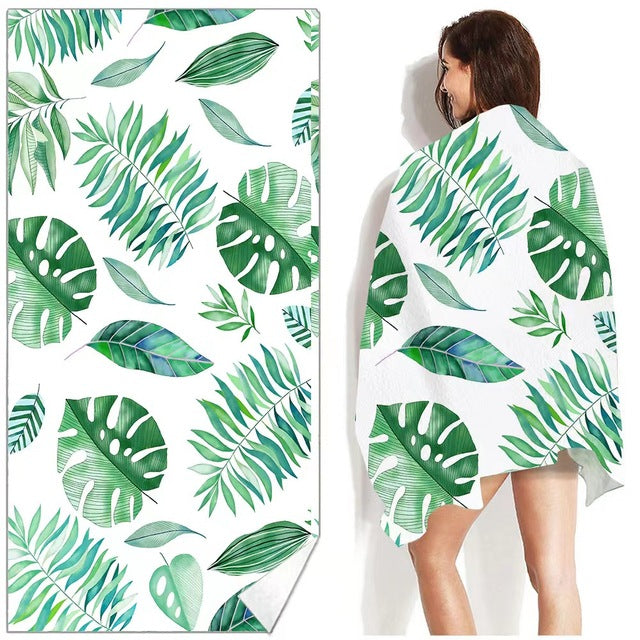 Printed Beach Towel Soft