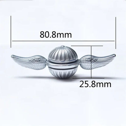 Rotating Metal Ball Fidget Spinner Toy