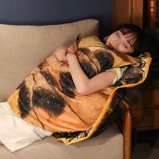Wearable simulation big turtle shell pillow 100cm