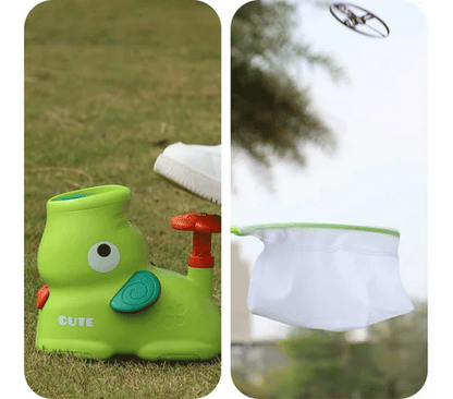 Thrilling Flying Disc launching toy for kids