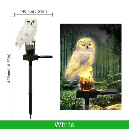 Solar Owl Garden Light