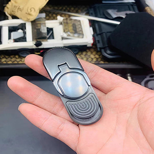 Cool Fidget Slider EDC Decompression Metal Toys Push Slider Magnetic Decompression