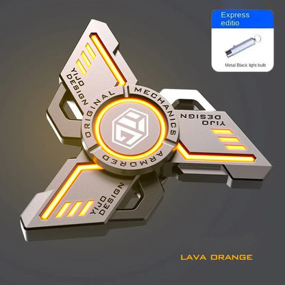 Luminous Fidget Spinner EDC metal stress relief