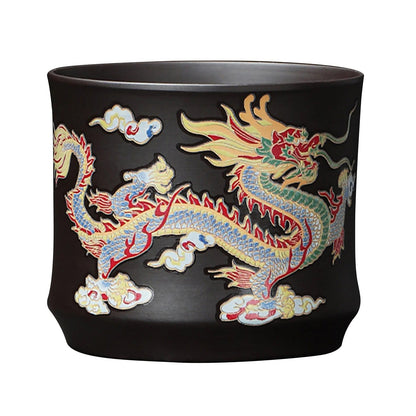 Dragons Color-changing Teapot