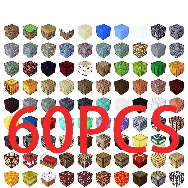 New Magnetic Blocks-Build Mine Magnet World Se