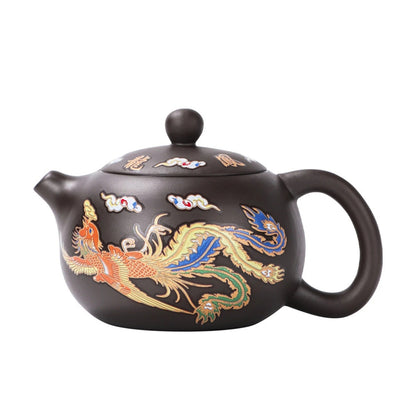 Dragons Color-changing Teapot
