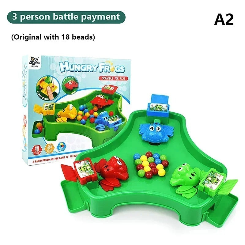 Hungry Frog Eats Beans Strategy Game