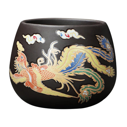 Dragons Color-changing Teapot