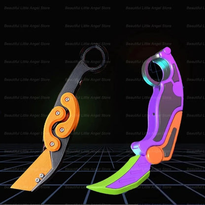 3D Printed Gravity Claw Knife Toy Stress Relief