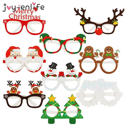 Christmas Glasses  (9 Pieces)