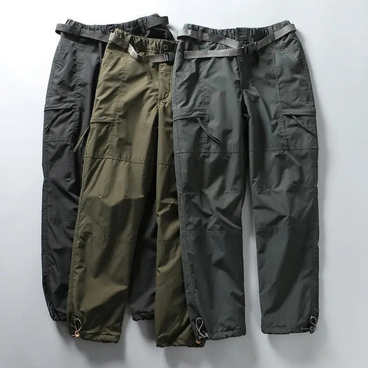 Thick Waterproof Fleece Cargo Pants