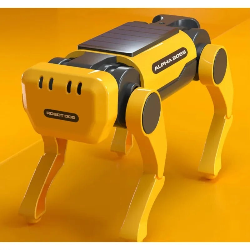 Robot Dog Science Experiment Kits Solar Powered Puppy