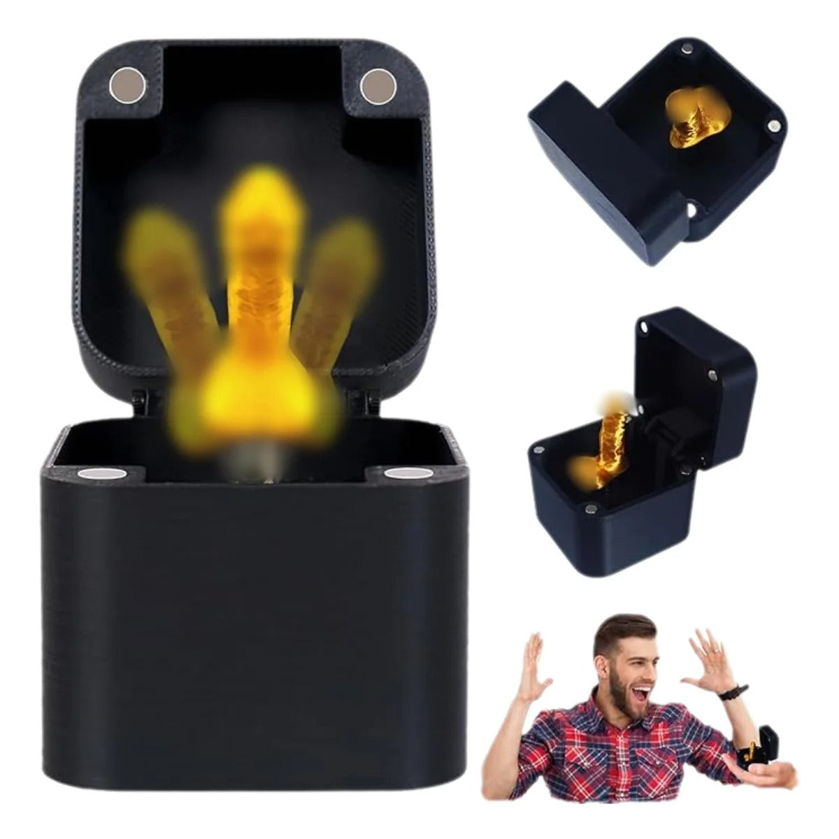 Desk Decoration Middle Finger in the Box