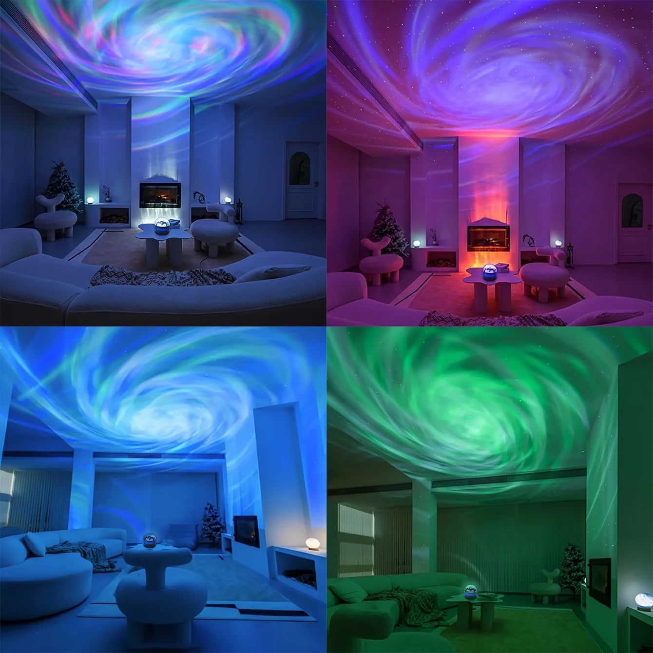 Starry Sky Galaxy Lamp Projector LED Night Light