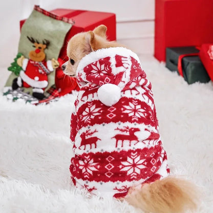 Dog Christmas Jumpsuit