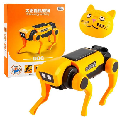 Robot Dog Science Experiment Kits Solar Powered Puppy