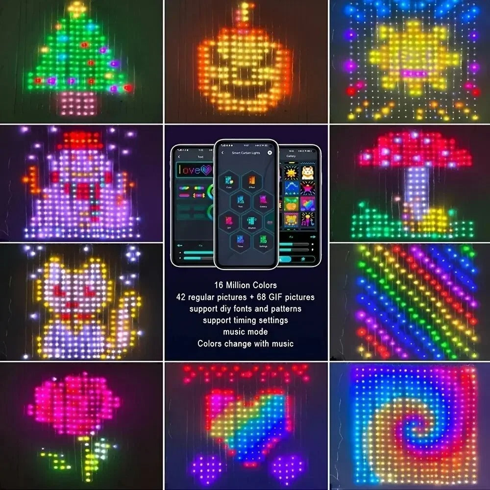 Smart LED Curtain Light