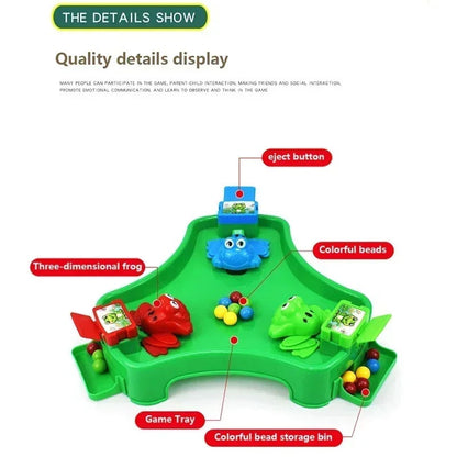 Hungry Frog Eats Beans Strategy Game