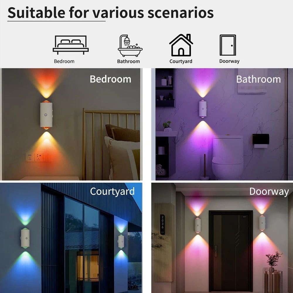 Smart Induction Wall Lamp Motion Sensor LED Night Light