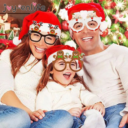 Christmas Glasses  (9 Pieces)